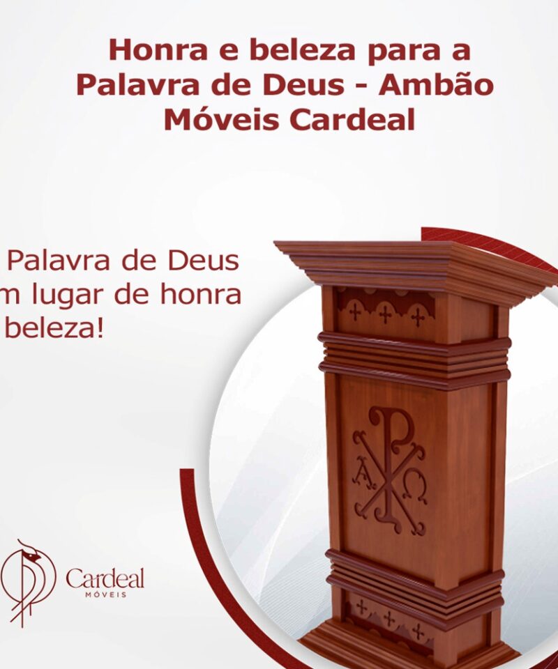 PARA IGREJAS - Moveis Cardeal - Mesa da Palavra