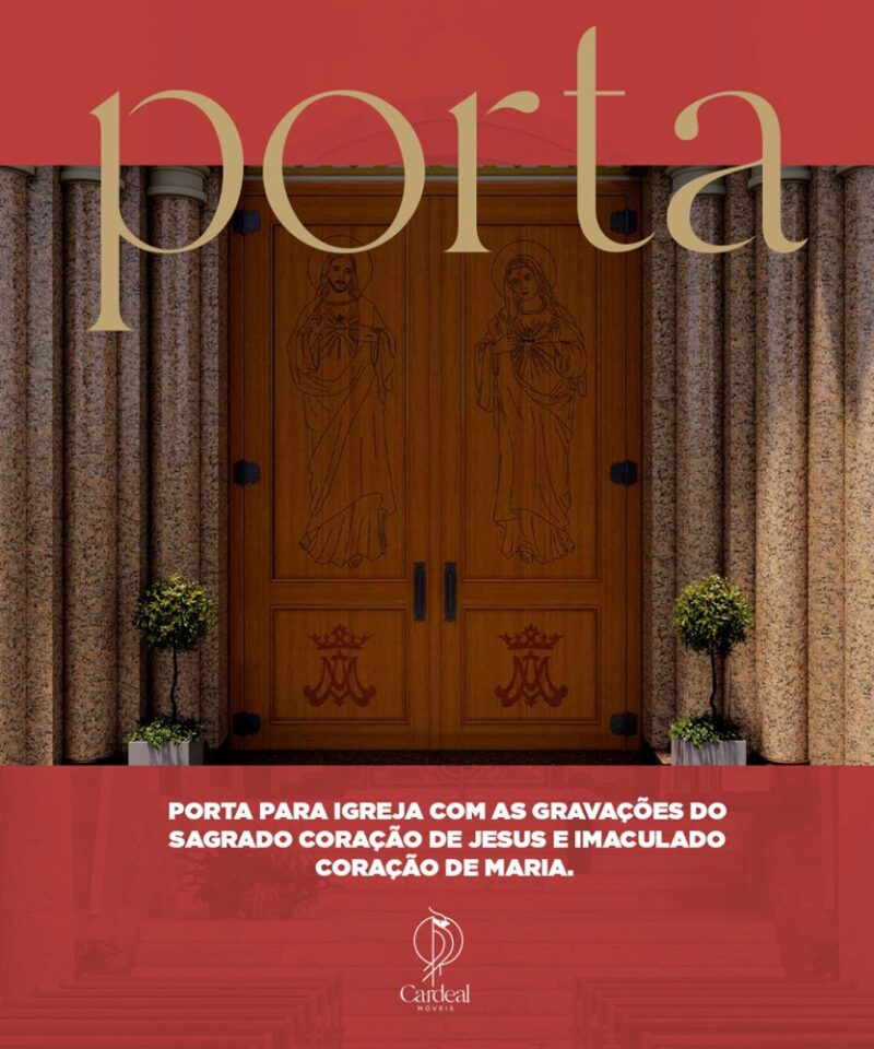 PARA IGREJAS - Moveis Cardeal - Porta para Igreja